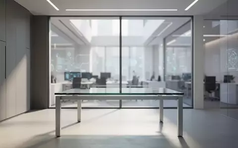 Ein minimalistisch gestalteter, moderner Arbeitsplatz in einem hellen, professionellen Büroambiente. - Foto: über boerse-global.de