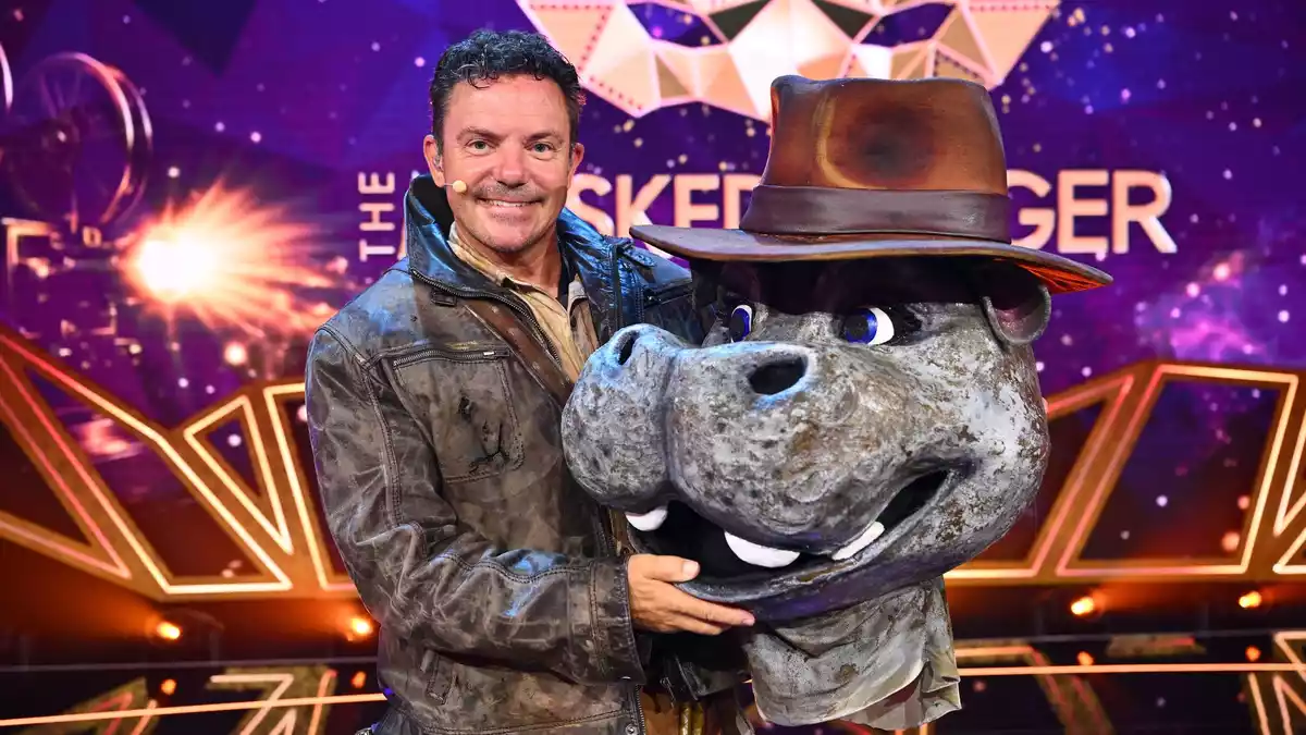Sänger und Trompeter Stefan Mross ist in der neuen Staffel der ProSieben-Show «The Masked Singer» demaskiert worden.  - Bild: Willi Weber/Joyn/dpa
