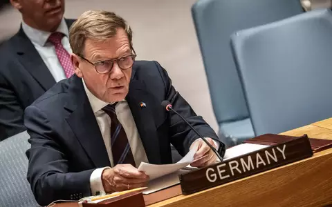 Außenminister Johann Wadephul (CDU) wird Russland in einer Sitzung des UN-Sicherheitsrates eine Eskalation der hybriden Angriffe in Europa vor. - Foto: Michael Kappeler/dpa