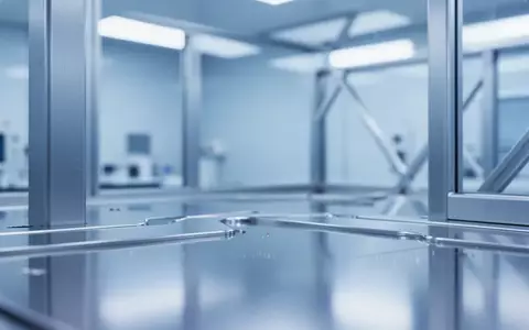 Ein minimalistischer, technischer Laborraum mit präzisen metallischen Oberflächen und kühler, diffuser Beleuchtung. - Foto: über boerse-global.de