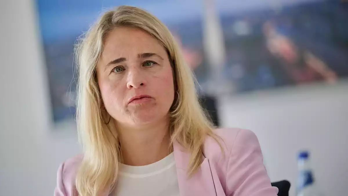 VdK-Präsidentin Verena Bentele im Interview: Die Vorschläge zur Rentenreform will sie nicht komplett «in die Tonne treten».  - Bild: Sebastian Gollnow/dpa