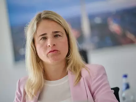 VdK-Präsidentin Verena Bentele im Interview: Die Vorschläge zur Rentenreform will sie nicht komplett «in die Tonne treten». - Foto: Sebastian Gollnow/dpa