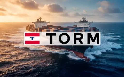 Ein großes Frachtschiff auf dem offenen Meer bei Sonnenuntergang als Symbol für den globalen Seetransport. - Foto: über boerse-global.de