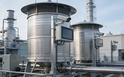 Moderne Industrieanlage für kritische Infrastruktur in einer professionellen, realistischen Aufnahme. - Foto: über boerse-global.de