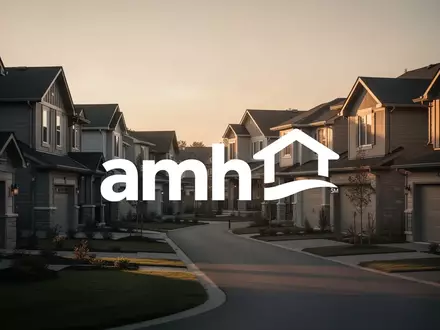 Moderne Einfamilienhaussiedlung in der Abenddämmerung mit atmosphärischer Beleuchtung. - Foto: über boerse-global.de