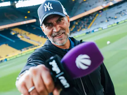 Markus Babbel ran Fußball - Foto: Joyn/Hendrik Deckers, presseportal.de