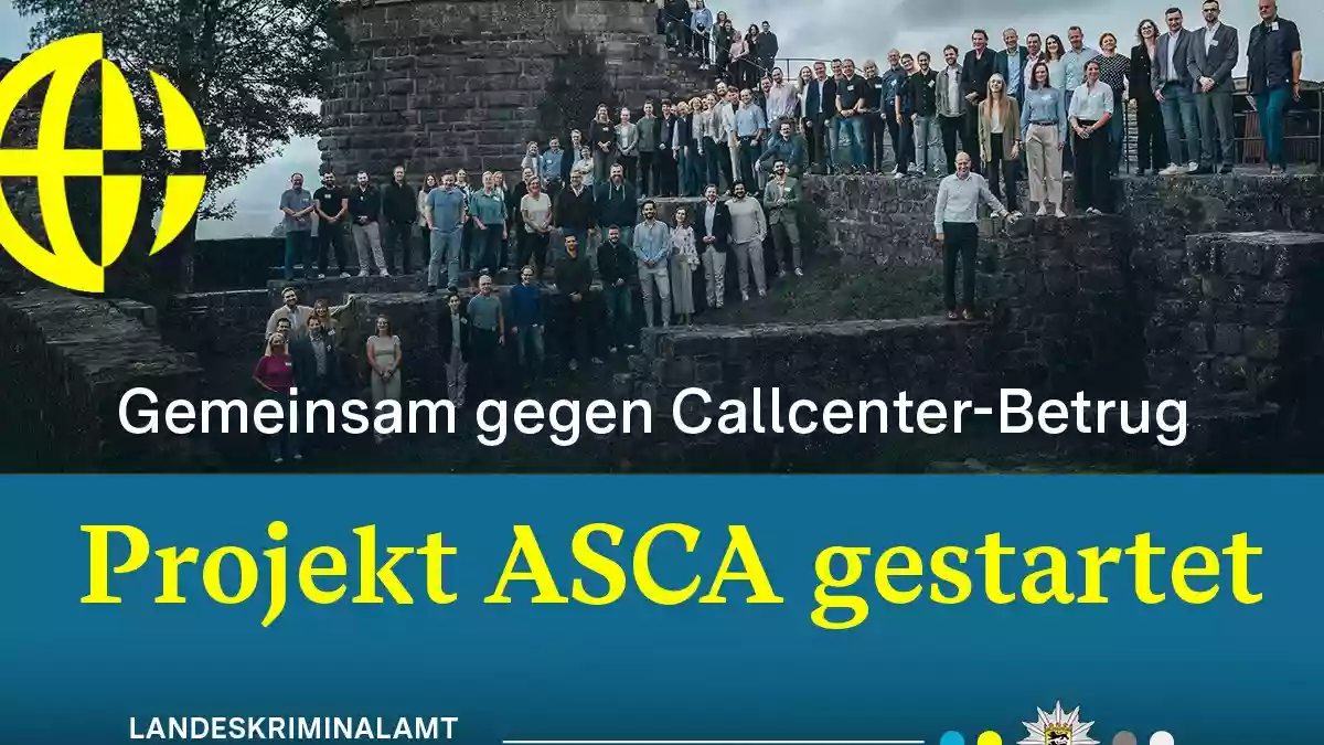 LKA-BW: Erfolgreicher Start des bundesweiten Projekts ASCA in Bad Kissingen zur Verhinderung und Bekämpfung des Callcenter-Betrugs - Bild: presseportal.de
