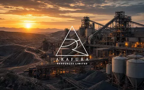 Moderne Bergbau- und Verarbeitungsanlage in einer weitläufigen Industrielandschaft bei Sonnenuntergang. - Foto: über boerse-global.de