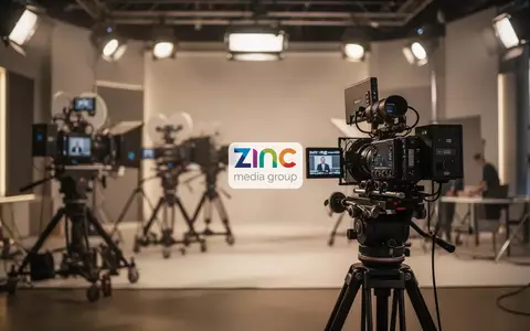 Moderne Film- und Fernsehproduktionsumgebung mit professioneller Lichtstimmung und Fokus auf Medienproduktion. - Foto: über boerse-global.de