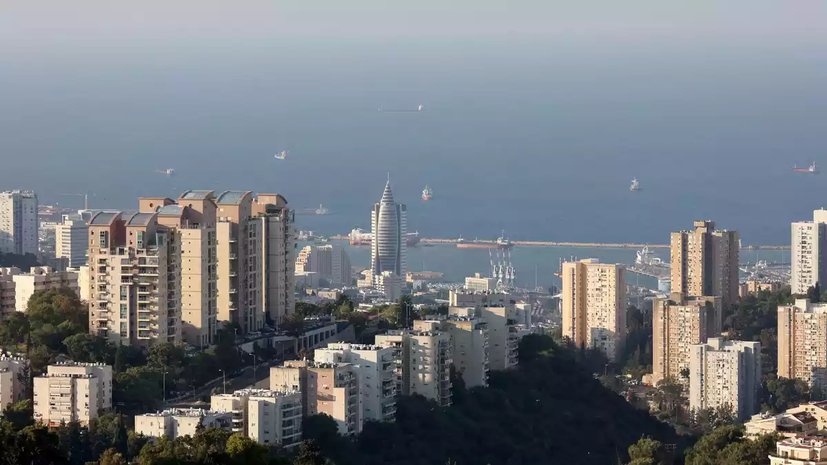 Der Hafen von Haifa. (Symbolbild) - Bild: Gil Cohen Magen/XinHua/dpa