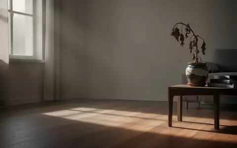 Ein minimalistischer, ruhiger Raum mit gedämpftem Licht, der die Erschöpfung und die Notwendigkeit von Regeneration symbolisiert. - Foto: über boerse-global.de