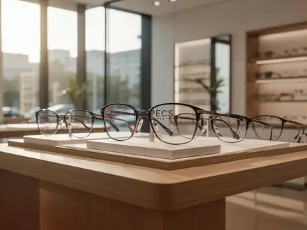 Moderne, minimalistische Optik-Auslage in hellem, freundlichem Licht als Symbol für wirtschaftliches Wachstum. - Foto: über boerse-global.de