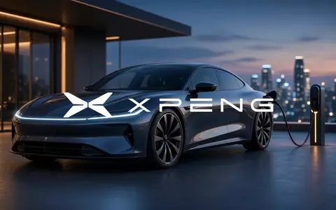 Modernes Elektroauto an einer Ladestation in einer futuristischen städtischen Umgebung bei Dämmerung. - Foto: über boerse-global.de