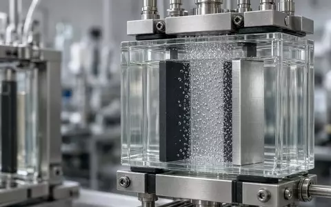Experimentelle Wasserstoff-Elektrolyse-Reaktoren in einem modernen Labor. - Foto: über boerse-global.de