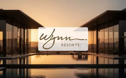 Moderne luxuriöse Hotelarchitektur in einer Wüstenlandschaft bei Sonnenuntergang. - Foto: über boerse-global.de