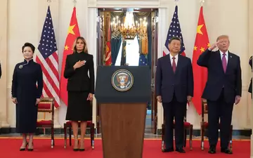 Trump und Xi haben sich im Weißen Haus getroffen.  - Foto: Jacquelyn Martin/AP/dpa