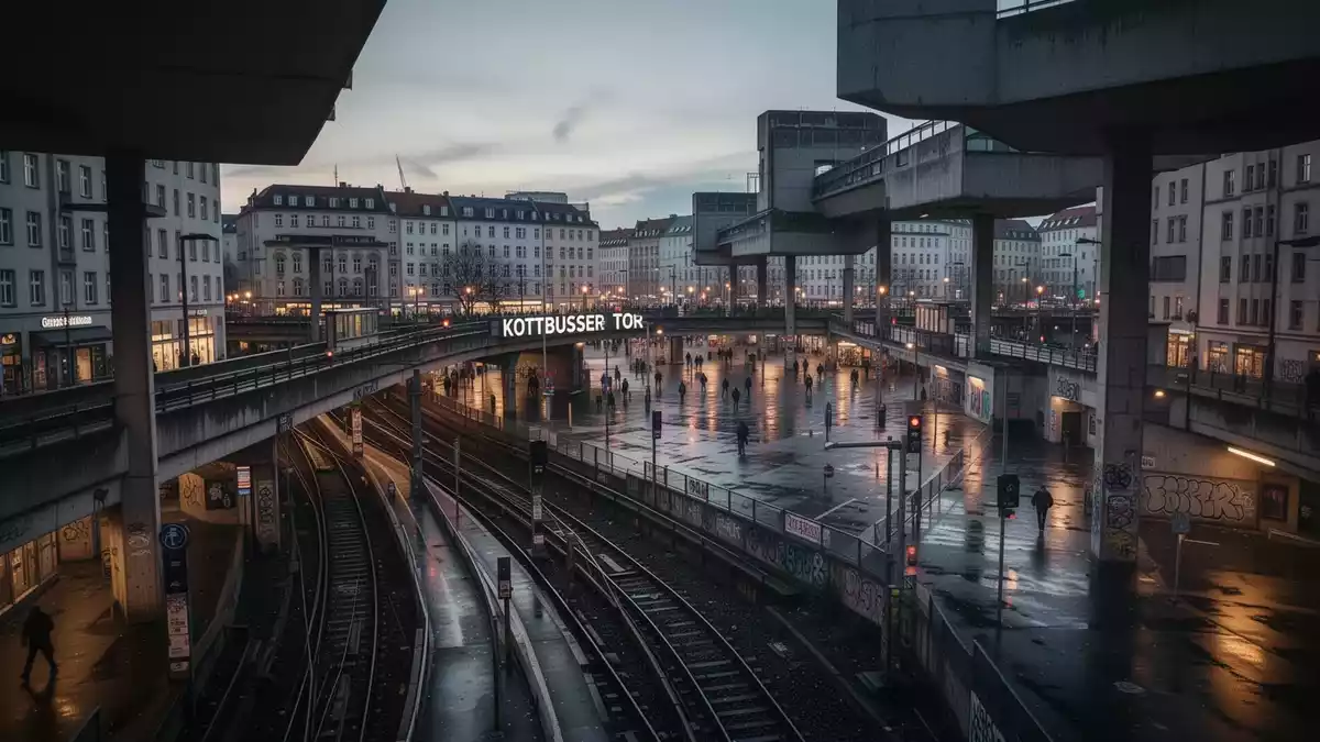 Berliner Polizei startet KI-Kameratest am Kottbusser Tor