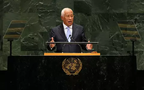 «Drohungen und Angriffe gegen den Internationalen Strafgerichtshof, seine Verantwortlichen und seine Beschäftigten sind inakzeptabel»: EU-Ratspräsident António Costa fand in New York deutliche Worte. - Foto: Seth Wenig/AP/dpa
