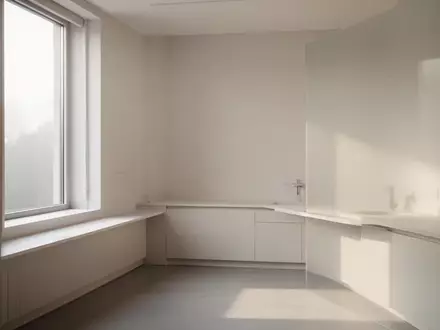 Ein heller, minimalistisch gestalteter Raum mit sanftem Tageslicht, der eine ruhige und saubere Atmosphäre vermittelt. - Foto: über boerse-global.de