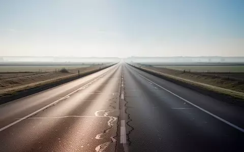 Eine leere, mehrspurige Autobahn, die sich in der Morgensonne durch eine weite, offene Landschaft erstreckt. - Foto: über boerse-global.de