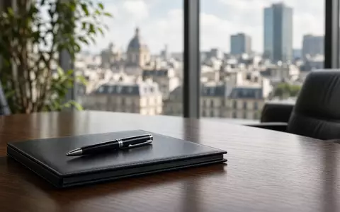 Modernes Sitzungszimmer mit Dokumentenmappe auf einem Holztisch, symbolisch für eine Unternehmensfusion. - Foto: über boerse-global.de