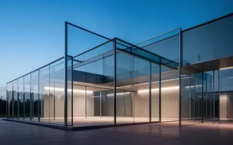 Ein modernes, minimalistisches Gebäude aus Glas und Stahl in der Abenddämmerung, das Ordnung und Transparenz symbolisiert. - Foto: über boerse-global.de