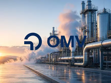 Moderne Industrieanlage zur Wasserstoffproduktion in einer atmosphärischen Lichtstimmung bei Sonnenaufgang. - Foto: über boerse-global.de