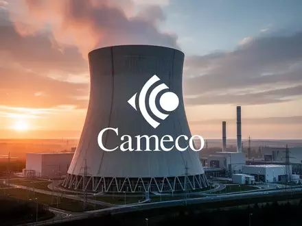 Modernes Kernkraftwerk bei Sonnenaufgang als Symbol für Energieinfrastruktur und Investitionen. - Foto: über boerse-global.de