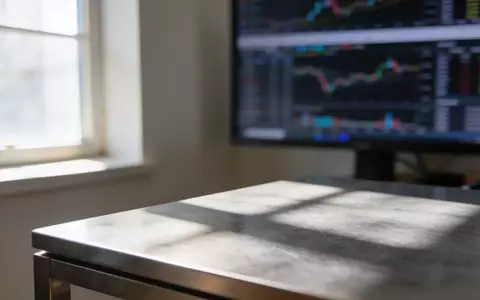 Ein minimalistischer, moderner Arbeitsplatz mit Fokus auf eine glatte Schreibtischoberfläche bei natürlichem Licht. - Foto: über boerse-global.de