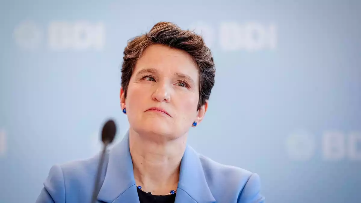 BDI-Hauptgeschäftsführerin Tanja Gönner sieht das Papier auch als Selbstvergewisserung ihrer Mitgliedsverbände. (Archivbild) - Bild: Kay Nietfeld/dpa