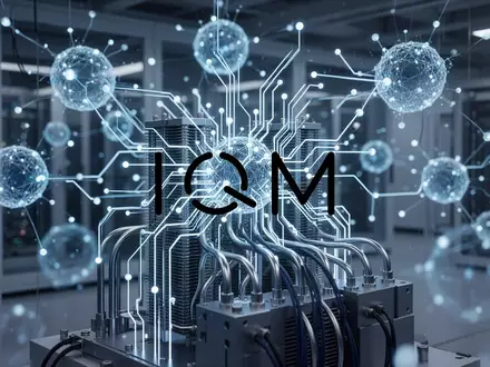 Abstrakte Darstellung eines Quantencomputer-Labors mit leuchtenden Schaltkreisen in einer technologischen Umgebung. - Foto: über boerse-global.de