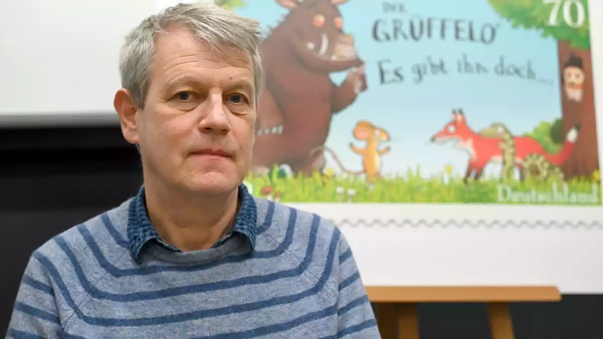  Illustrator Axel Scheffler will keinen Grüffelo auf dem Oktoberfest. (Archivbild) - Bild: Henning Kaiser/dpa