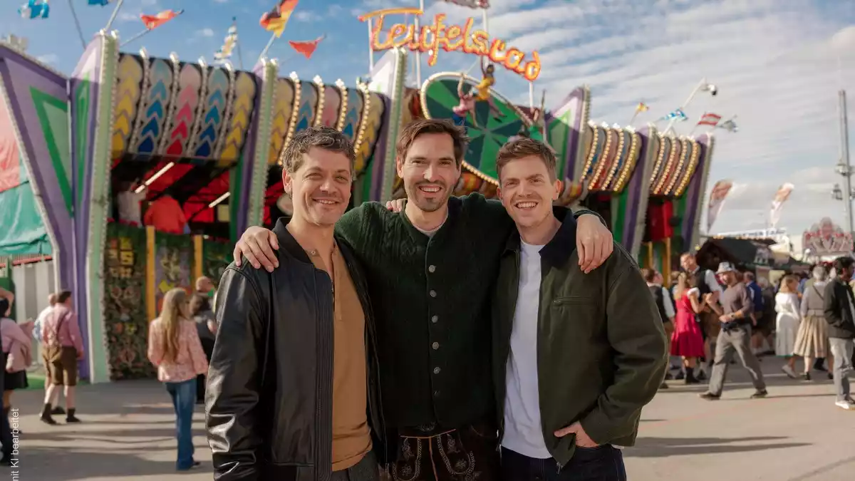Tatort im Wiesn-Trubel: Teufelsrad (AT) wird gedreht mit Ferdinand Hofer, Carlo Ljubek u. a. - Bild: presseportal.de