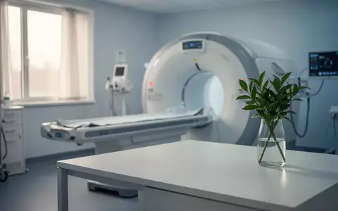 Ein heller, steriler Behandlungsraum in einer medizinischen Einrichtung mit einem unscharfen bildgebenden Gerät im Hintergrund. - Foto: über boerse-global.de
