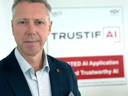Michael Weberberger, TRUSTIFAI GmbH - Foto: TÜV AUSTRIA Group/SCCH über pressetext.de