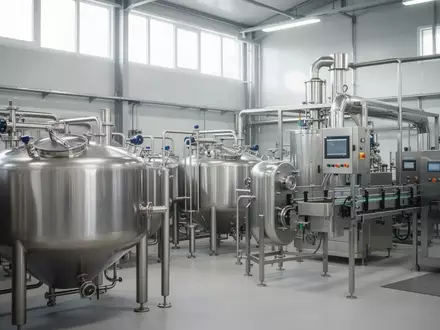 Edelstahlmaschinen in einer modernen Schokoladenproduktion bei der Herstellung von Saisonware. - Foto: über boerse-global.de
