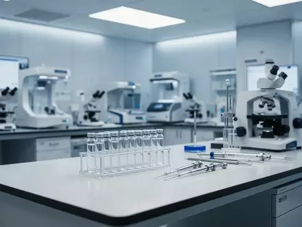 Moderne medizinische Laborumgebung mit klinischen Instrumenten für die onkologische Forschung. - Foto: über boerse-global.de