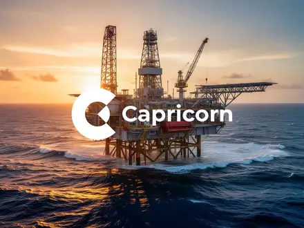 Moderne Offshore-Ölplattform bei Sonnenuntergang als Symbol für die Energiebranche - Foto: über boerse-global.de