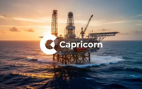 Moderne Offshore-Ölplattform bei Sonnenuntergang als Symbol für die Energiebranche - Foto: über boerse-global.de