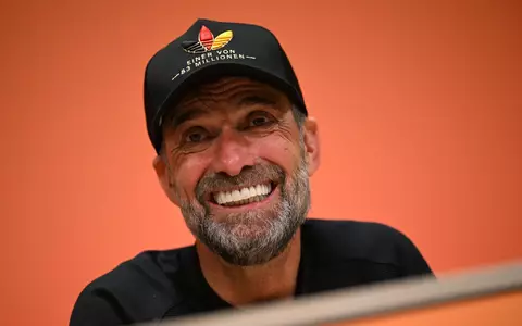 Jürgen Klopp sah mehr Gründe zur Freude als zur Kritik nach dem Remis in Amsterdam.  - Foto: Federico Gambarini/dpa