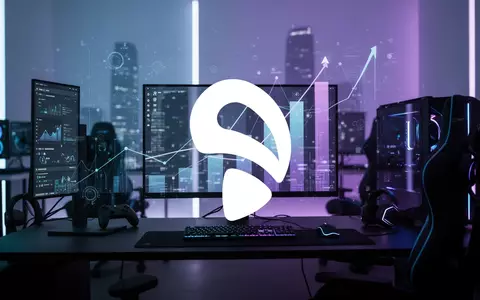 Abstrakte Darstellung eines modernen digitalen Gaming-Studios mit stimmungsvoller Beleuchtung. - Foto: ĂĽber boerse-global.de