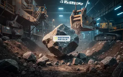 Abstrakte Darstellung von Bergbau und industrieller Rohstoffgewinnung in einer professionellen, modernen Umgebung. - Foto: über boerse-global.de