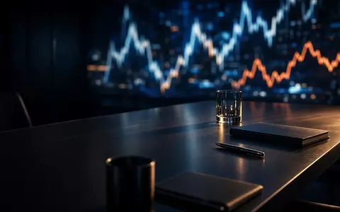 Abstraktes, atmosphärisches Bild eines Finanzmarktes mit düsterer, spannungsgeladener Beleuchtung. - Foto: über boerse-global.de