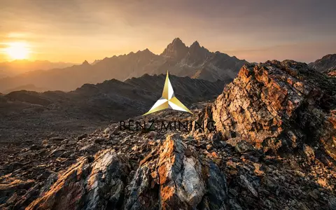 Abstrakte Darstellung einer rauen Berglandschaft bei Sonnenuntergang als Symbol für Bergbau- und Rohstoffpotenzial. - Foto: über boerse-global.de