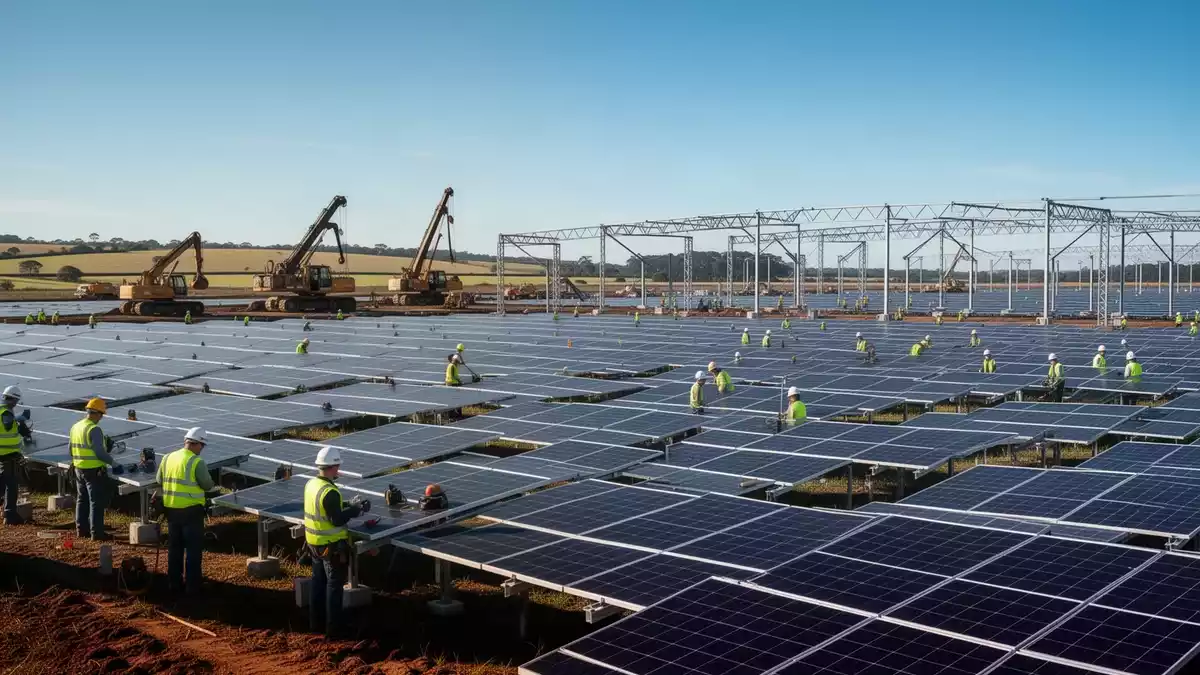 hep global beginnt Bau des Solarparks Buckeläcker in Eppingen