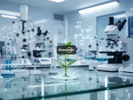 Abstrakte Darstellung einer modernen biotechnologischen Forschungsumgebung mit Fokus auf Wachstum und Unternehmensfusionen. - Foto: über boerse-global.de