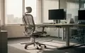 Symbolbild: ergonomischer Bürostuhl am Stehschreibtisch - Foto: über boerse-global.de