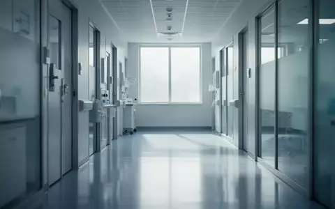 Ein heller, moderner Krankenhausflur mit reflektierenden Böden und einfallendem Tageslicht als Symbol für medizinische Hoffnung. - Foto: über boerse-global.de