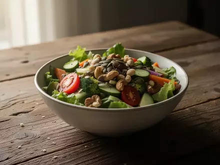 Symbolbild: Schüssel mit frischem Salat - Foto: über boerse-global.de