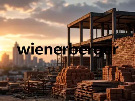 Abstrakte Darstellung einer modernen Baustelle bei Sonnenuntergang als Symbol für die Bauindustrie. - Foto: über boerse-global.de